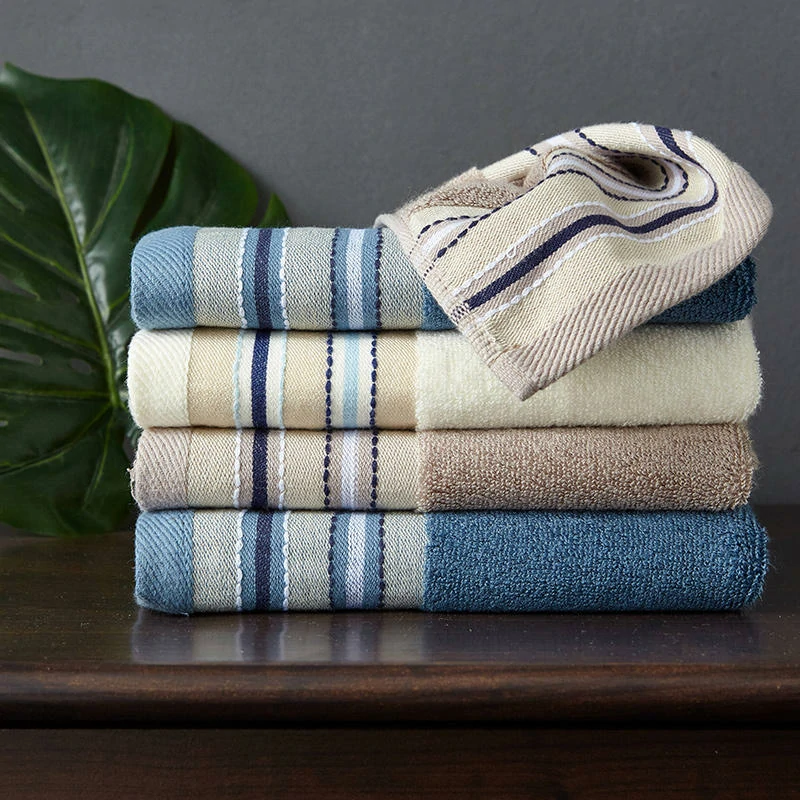 thin cotton bath towels